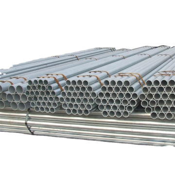 Pre galvanized steel pipe galvanised tube Hot dipped galvanized round steel pipe for construction